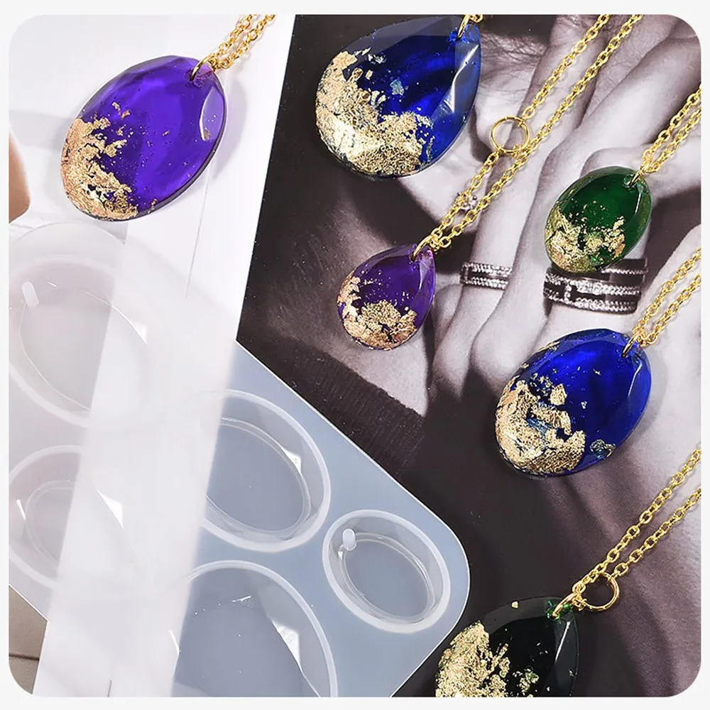 Силиконовая форма искусственная для рукоделия смола эпоксидные подвески серьги