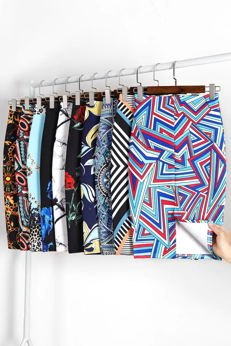 Распродажа весна-лето 2022 женские юбки-карандаш с высокой талией Y2K тонкие