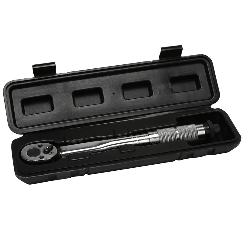 

Torque Wrench Bike 3/8 Square Drive 5-210N.M Two-Way Precise Ratchet Wrench Repair Spanner Key Hand Tools