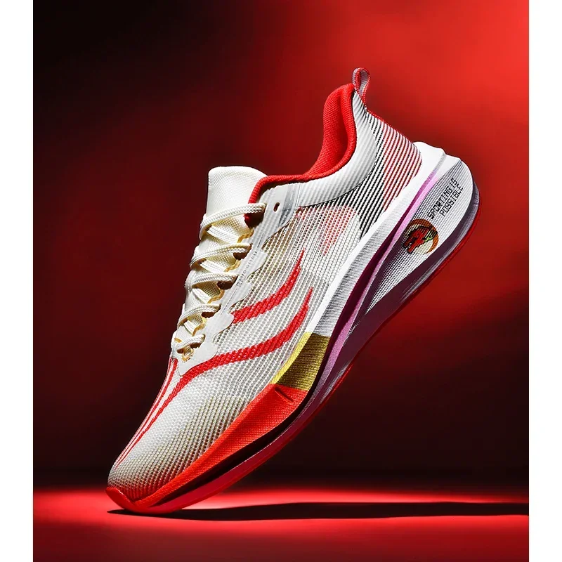 Мужские кроссовки на воздушной подушке спортивная обувь для марафона