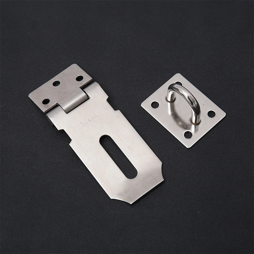 

Hasp Lock Padlock Hardware Home Latches Old-fashioned Stainless Steel Suspender 3-5 Inches Thickened Accessories