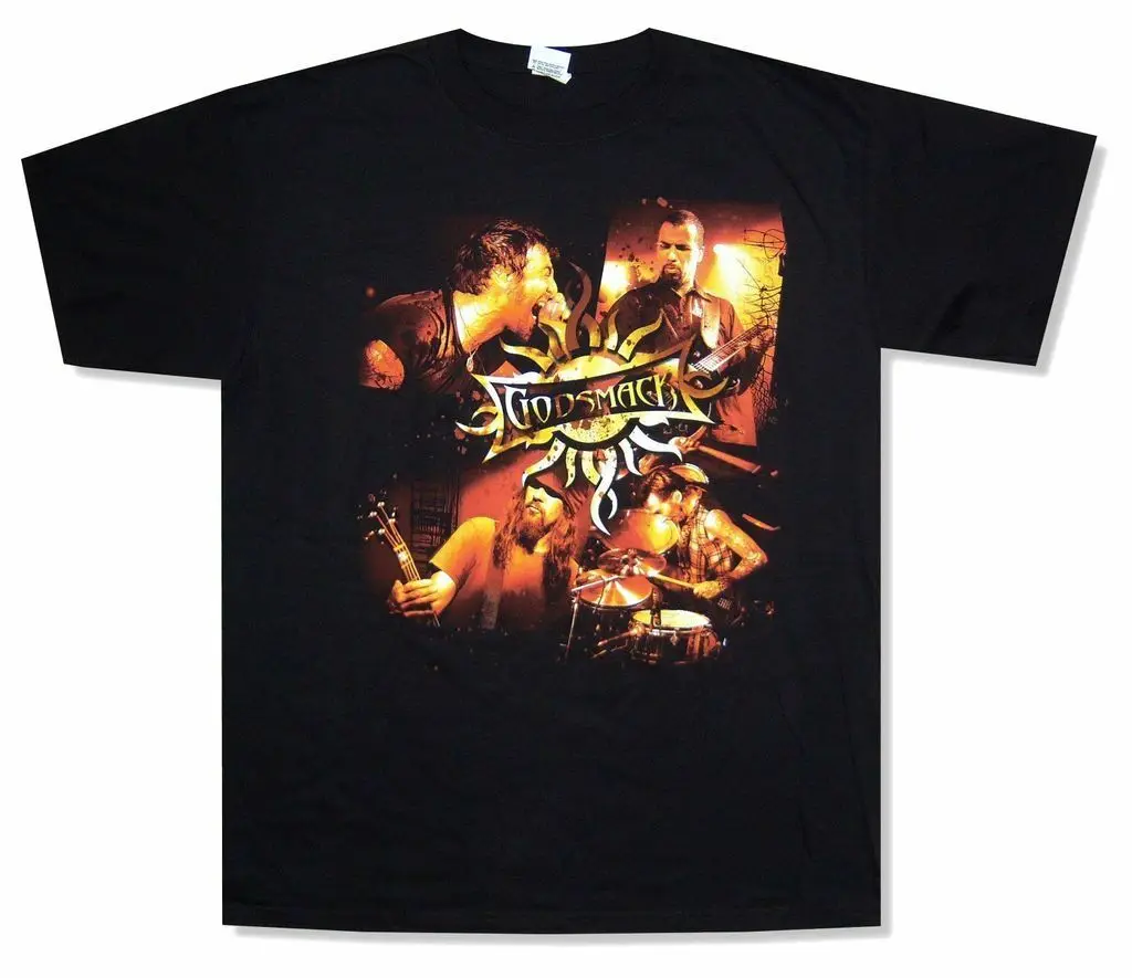 

Godsmack Live Photo Power Hour 2009 Tour Black T Shirt New