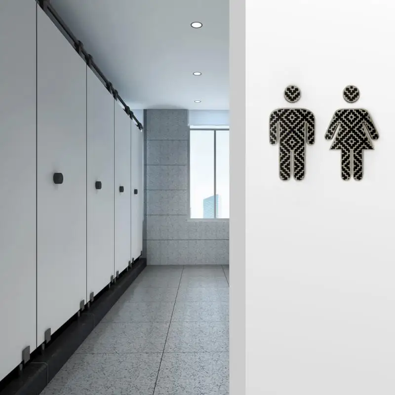 Туалет/Лоо/ванная комната/комната отдыха/Искусственная настенная вывеска