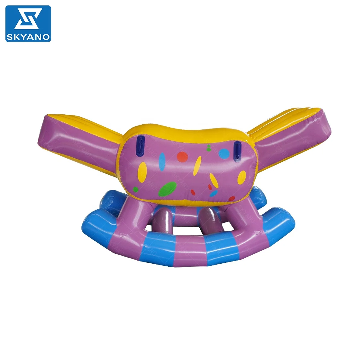 

Inflatable seesaw boat water game