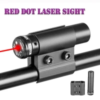 tactical training red dot laser sight outdoor hunting shooting competition for airsoft rifle loom adjustable 1120mm rail huntin