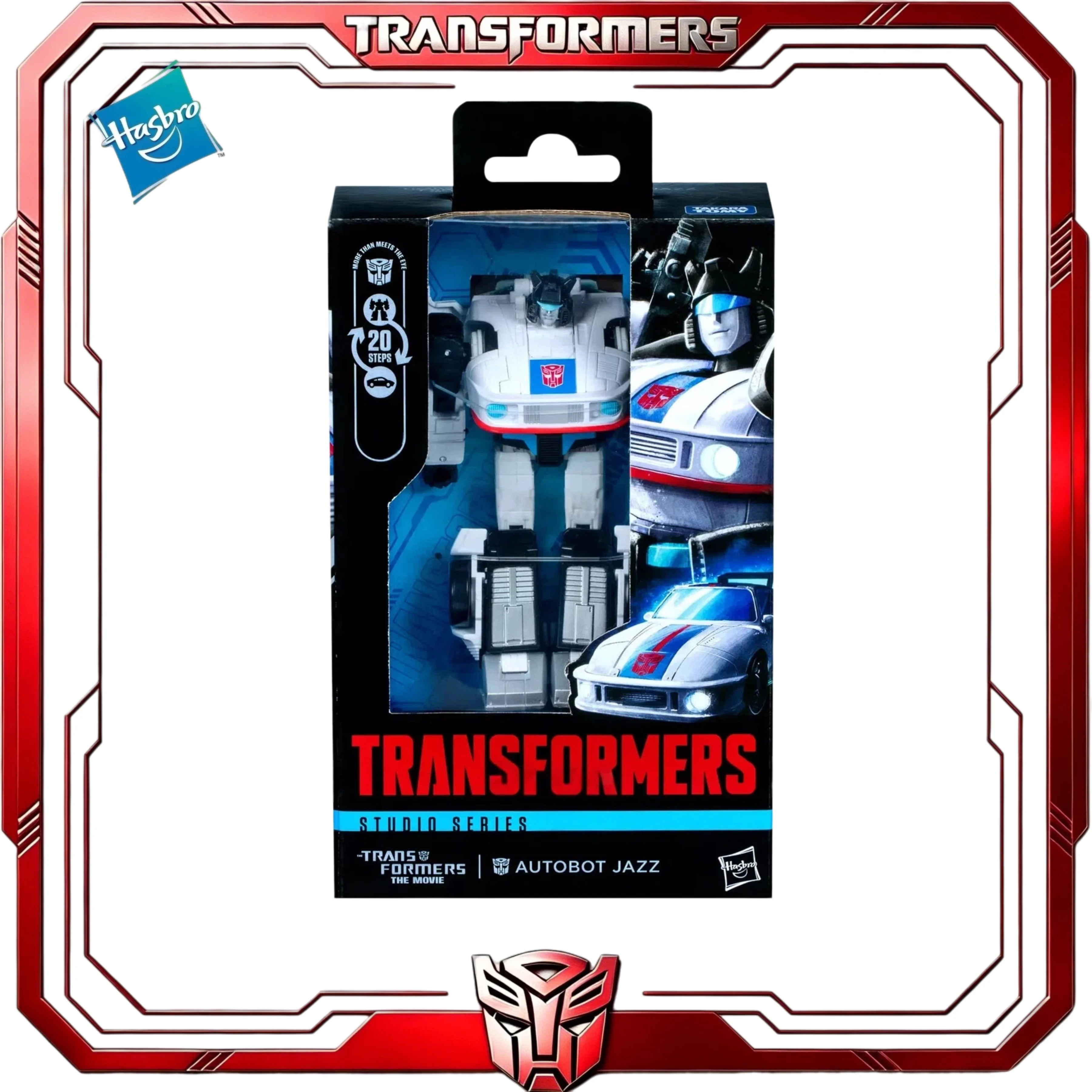 Фото В наличии: Коллекционная фигурка Transformers Studio Series 86-01 Jazz Hasbro Deluxe Class, игрушка-подарок для фанатов №4