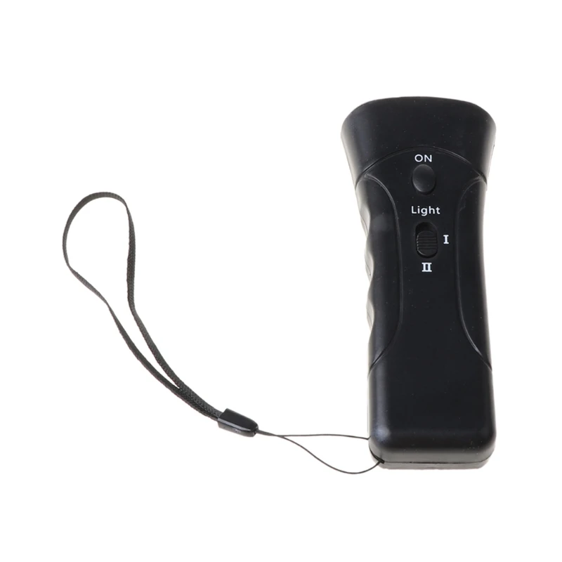 

LED Ultrasonic Dog Training Repeller Trumpet Control Stopper Device Dog Anti-barking Stop Bark Deterrent Pet Tool