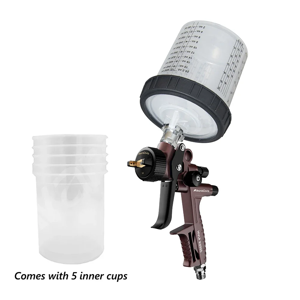 1 3 мм 4 7 8 HVLP пневматический пистолет-распылитель автомобильный топовое покрытие