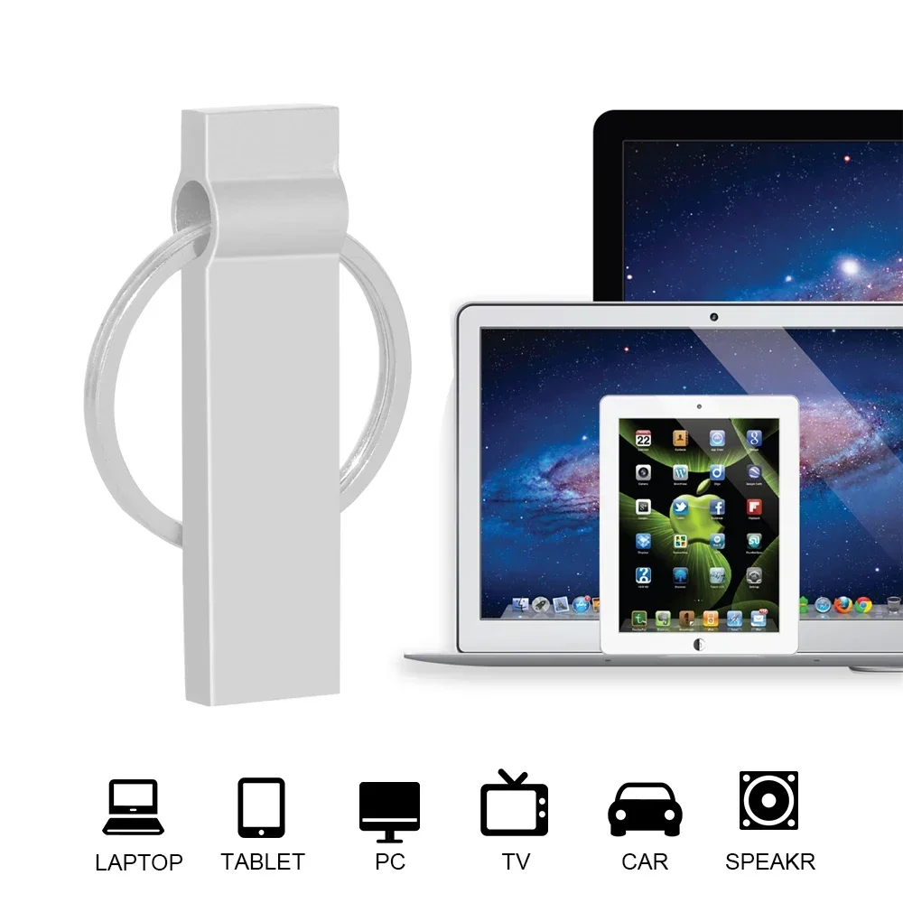 Флеш-накопитель Usb 2 0 128 ГБ высокоскоростной 64 32 U-диск водонепроницаемый 16