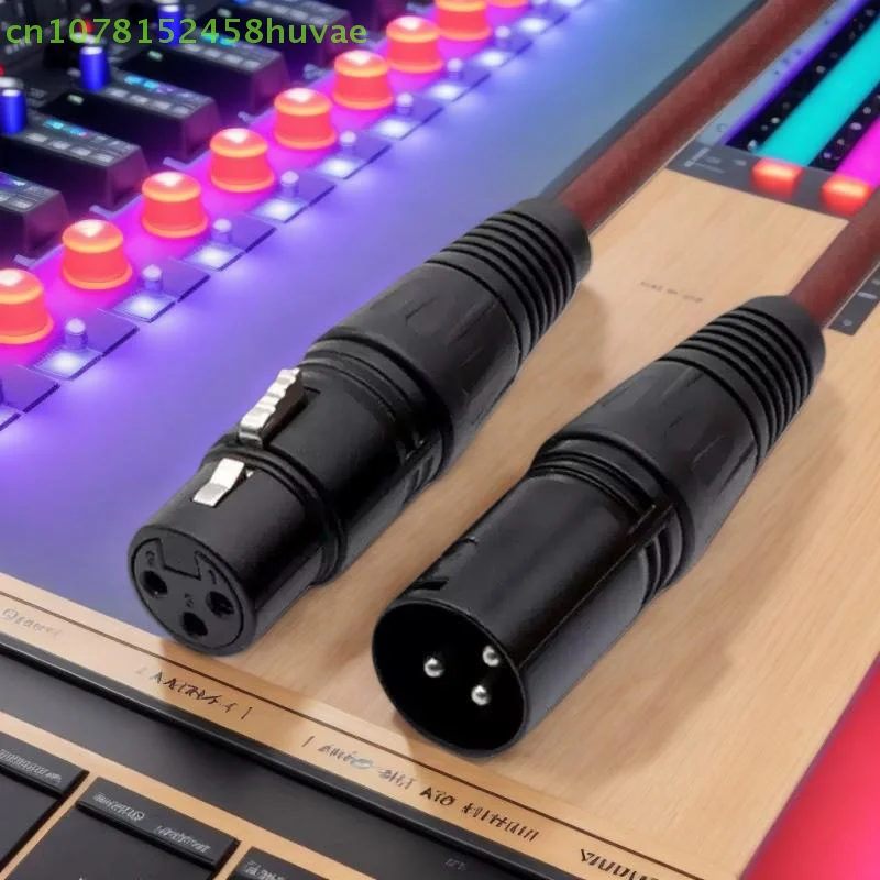 

Кабель DMX 0.5/1.5/3/5/10 М, 3-канальный, Для Подключения DJ-оборудования, Сценического Освещения