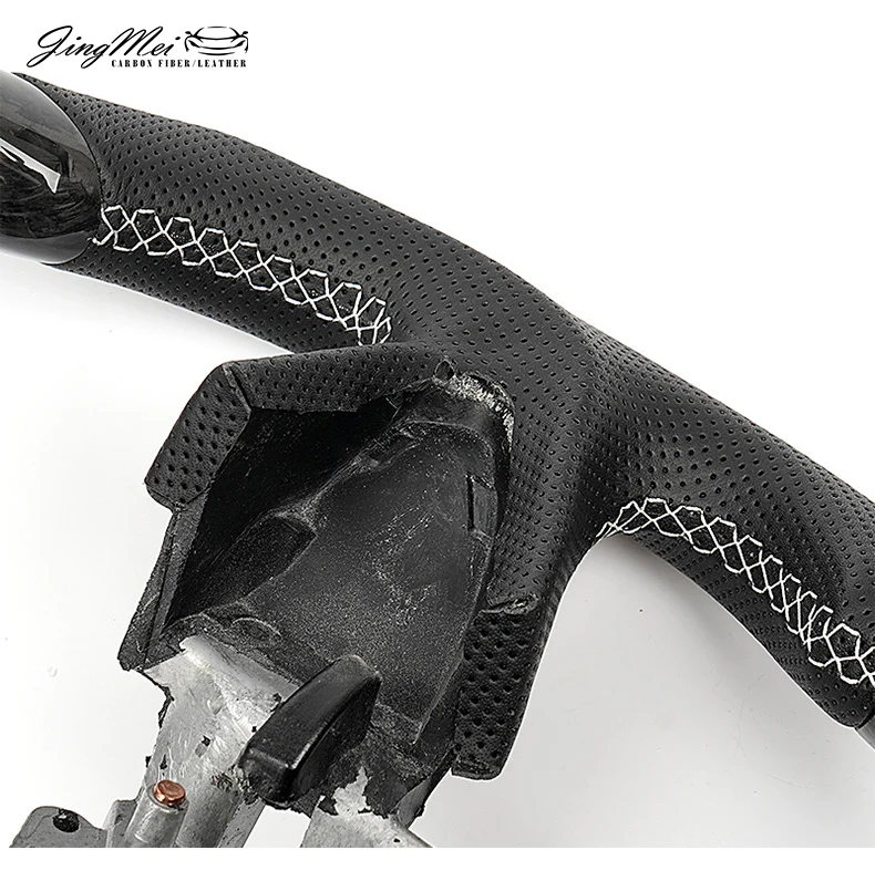 Автомобильный руль для Q50 Infiniti Q50s Lenkrad Exhasut Led Racing Кованый из углеродного волокна