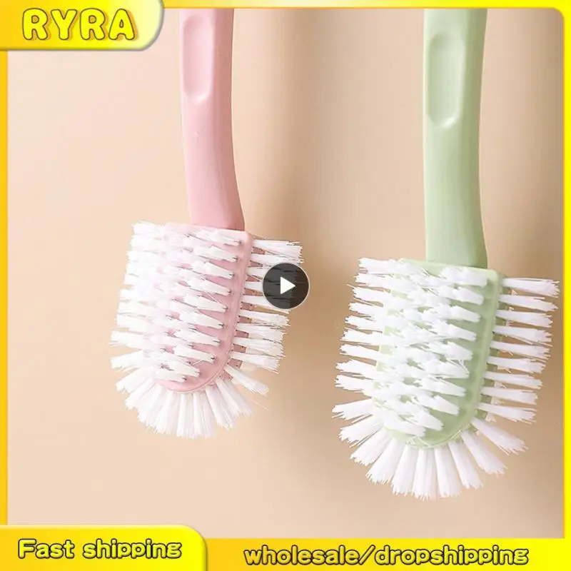 

High Elastic Brush Long Handle Brush Clothing Board Soft Brush Shoe Brush Creative Multi-function Shoes Laundry Brush