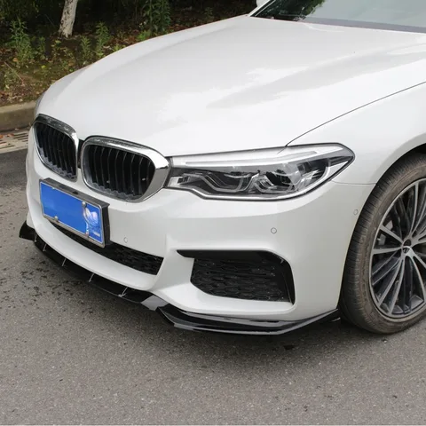 Для BMW 5 G30 G31 M 530d 525i 540i 530i 2017-2020, модифицированный сплиттер, дефлектор, передний бампер, защита губ, настройка подбородка, комплект для ремонта кузова