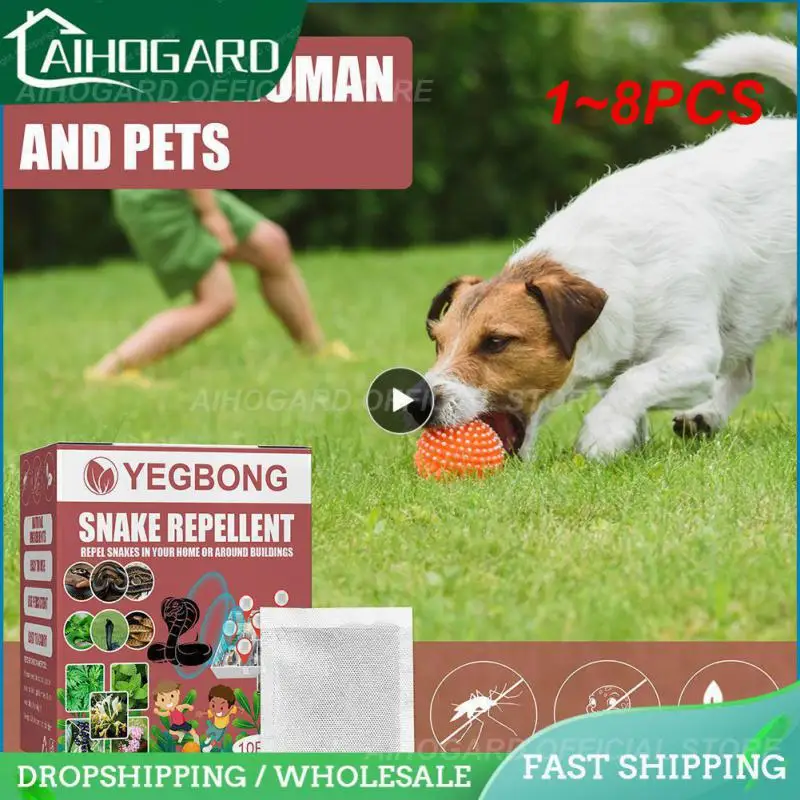 

1-8 шт., мешочки для отпугивания змеи