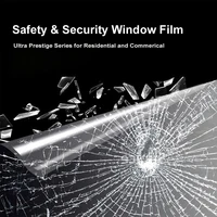 window security film safety clear window film waterproof glass tint 24 mil adhesive vinyl protection sticker for home office