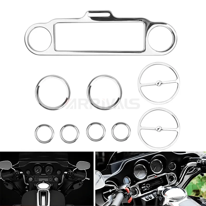 

Обтекатель для спидометра и динамика Moto Accent, внутренняя обтекатель для Harley Touring Electra Street Glide 1996-2013