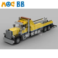 moc 379 heavy duty trailer truck model building blocks compatible le blocks boys girls childrens holiday gifts