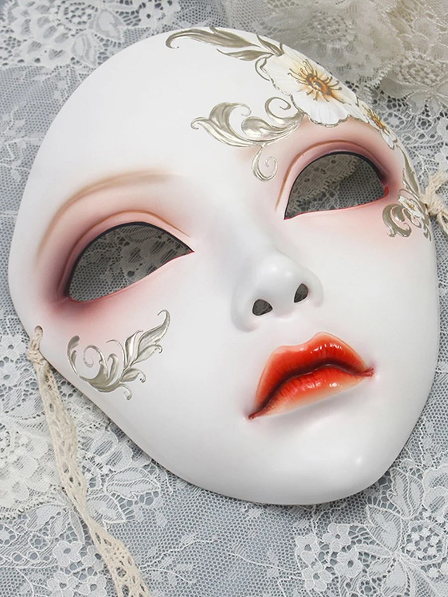 Фонарь для взрослых на все лицо красивая женщина танцевальная лиса в