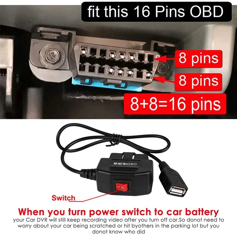 Автомобильный видеорегистратор с защитой от низкой громкости 5 В 3 А