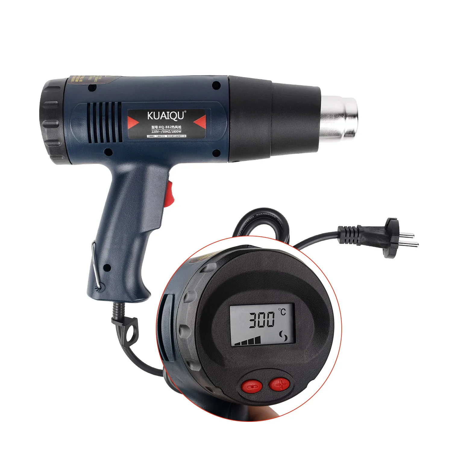 

220V LED Display DIY Using Heat Gun Electric Power Tool Hot Air 2000W Temperature Gun With Supporting Seat Shrink Plastic RU