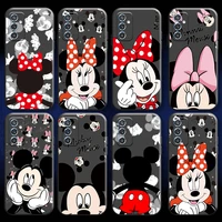 bandai mickey and minnie mouse for xiaomi redmi 7 7a 8 8a 7 9i 9at 9 9t 9a 9c note 7 8 2021 pro 8t phone case silicone cover