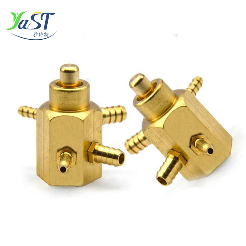 

2 pcs Dental Spare Parts Water Adjuster Valve Regulator Control Valve Replacement For 4/2-Hole Dental Foot Control Pedal