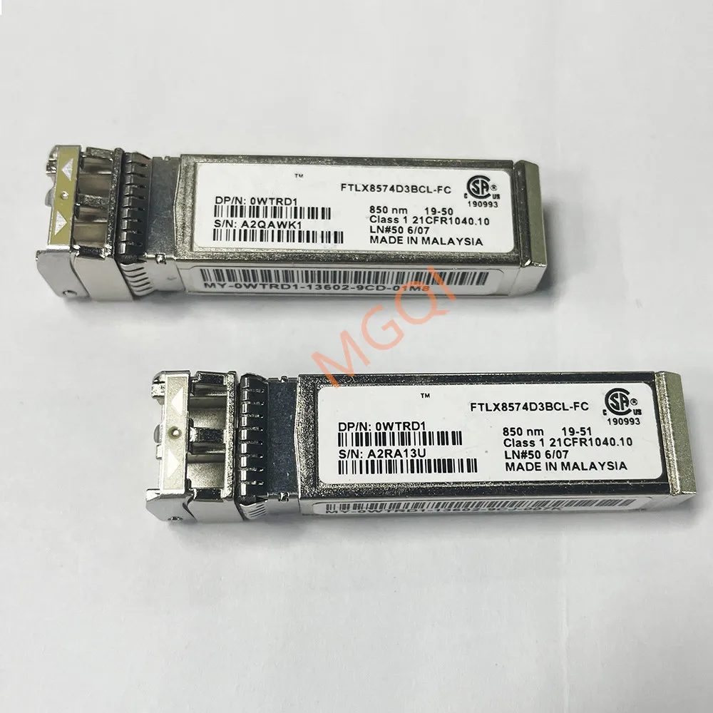 Приемопередатчик Del-I sfp 10G/FTLX8574D3BCL-FC/0WTRD1/sfp 850nm 300m sr 10G/10GB трансивер/многомодовый двухволоконный модуль приемопередатчика Приемопередатчик Del-I sfp 10G/FTLX8574D3BCL-FC/0WTRD1/sfp 850nm 300m sr 10G/10GB трансивер/многомодовый двухволоконный модуль приемопередатчика