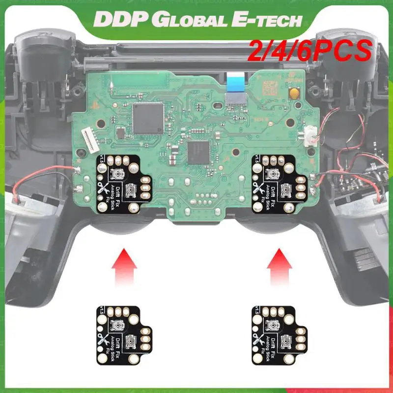 

2/4/6PCS Game Controller 3d Joystick Reset Board Analog Stick Drift Fix Mod For Ps5 One Universal For Ps5 Accessory