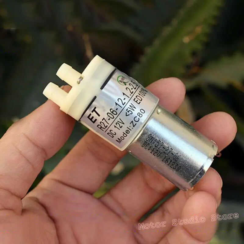 

Мембранный самовсасывающий насос 12 В постоянного тока Micro 370, водяной насос, мини-всасывающий насос, большой поток, низкий уровень шума