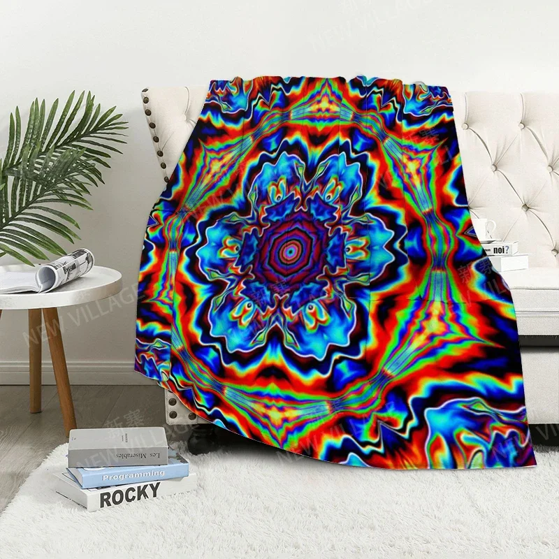 Теплое плед из флиса