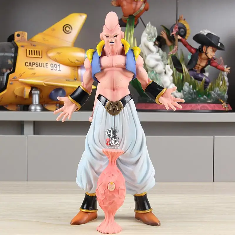 

27 см аниме Dragon Ball Z Buutenks фигурки Majin Buu в наличии фигурки супер Buu Gotenks экшн-фигурки Статуэтка из ПВХ модели игрушки подарки