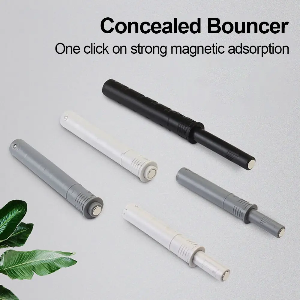 

5Pcs Concealed Cabinet Rebounder Cabinet Door Suction Door Bouncer Damper Buffers Cabinet Catches Home Furniture Accessories