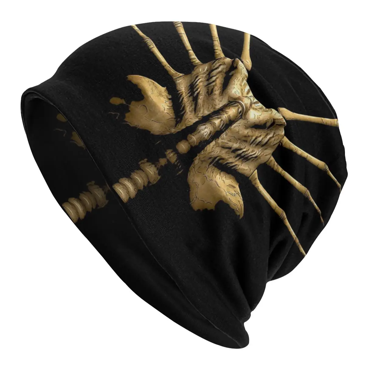 

Face Hugger Bonnet Hat Facehugger Alien Xenomorph Knit Hat Hip Hop Outdoor Skullies Beanies Hat Men's Women's Warm Dual-use Caps
