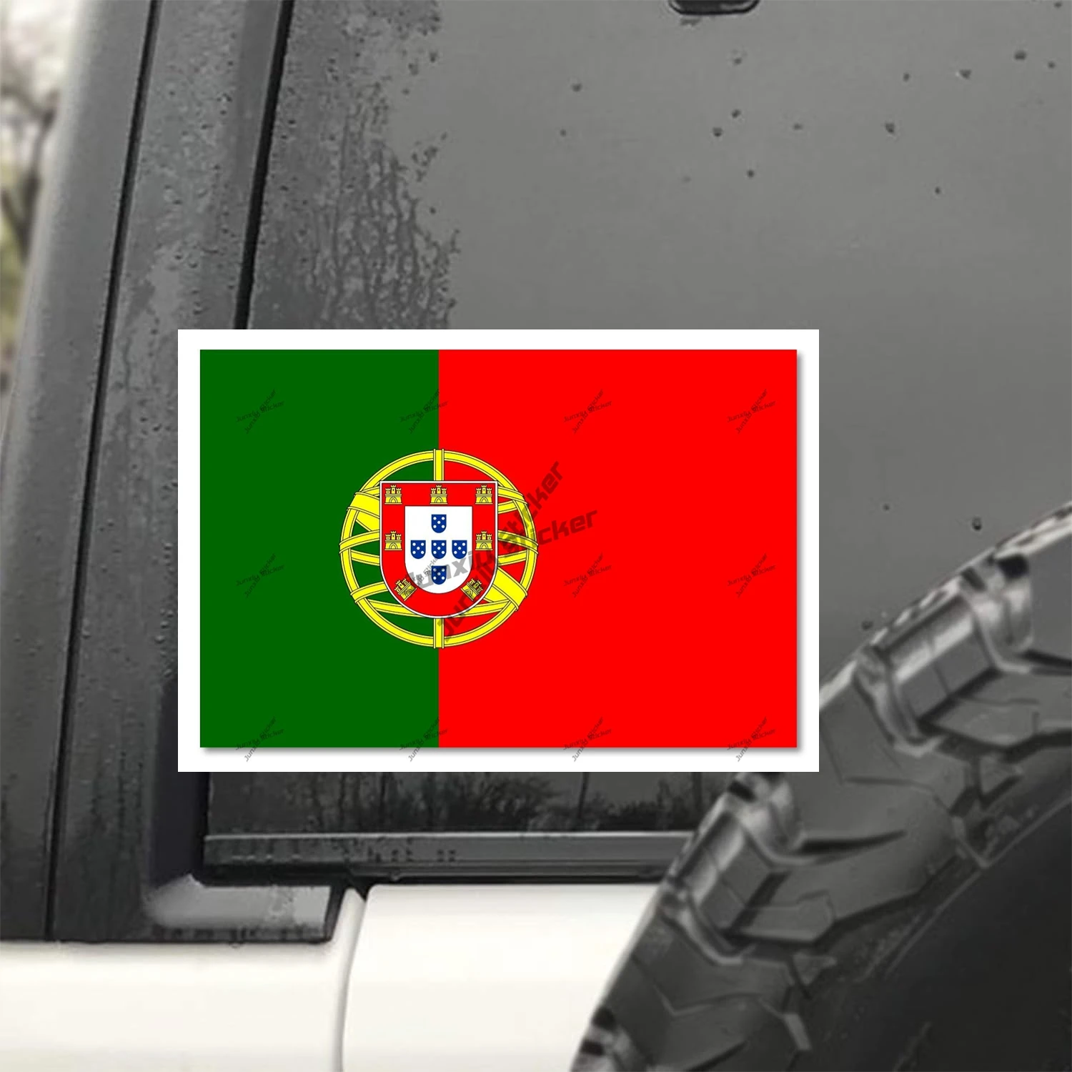 Португалия Prt Pt флаг Виниловая наклейка для автомобиля грузовика окна бампера