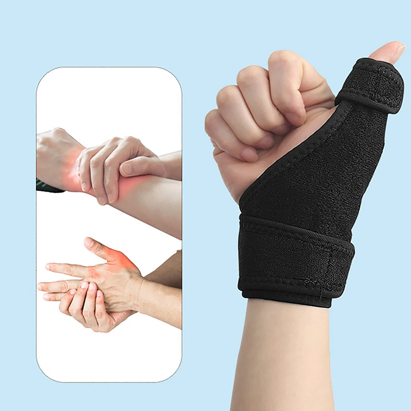 

1Pc Wrist Thumb Support Protector Tendon Sheath Injury Recovery Thumb Brace Finger Sprain Retainer Band Arthritis