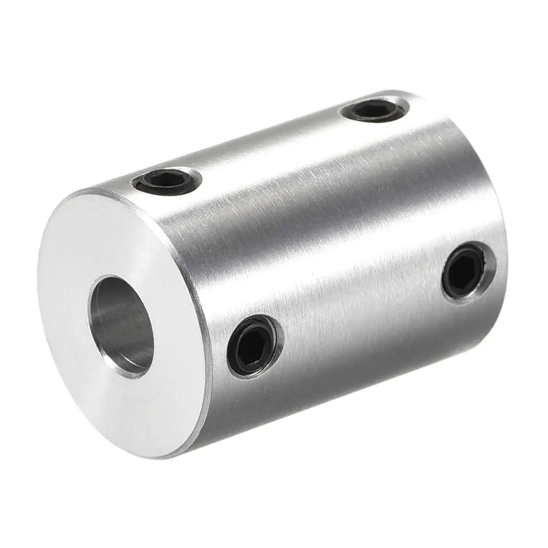 

1/4 Inch to 1/4 Inch Bore Rigid Coupling Set Screw L25XD18 Aluminum Alloy,Shaft Coupler Connector,Motor Accessories