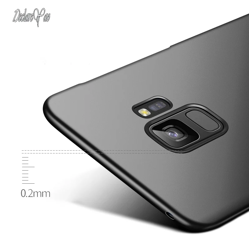 Чехол для Samsung S6 Edge Plus чехлы decareyao тонкий матовый чехол Galaxy S8 S9 S7 жесткий |