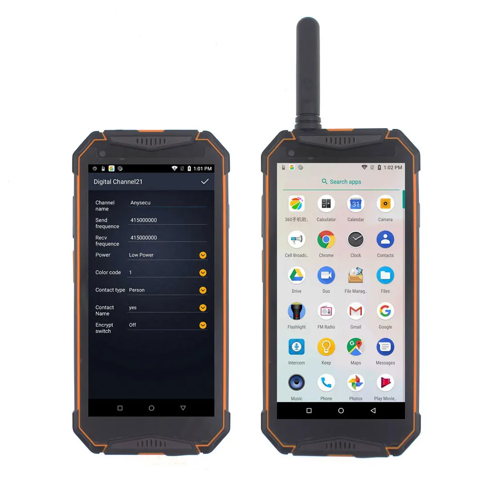 

IP68 Smart Phone Armor 3 Tri-Proof Waterproof Dustproof Shockproof android 8.1 Walkie Talkie Smartphone