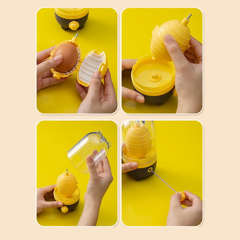 

Аппарат для яичного желтка золотого цвета, портативный скремблер для яичного желтка, бытовой инструмент для дома