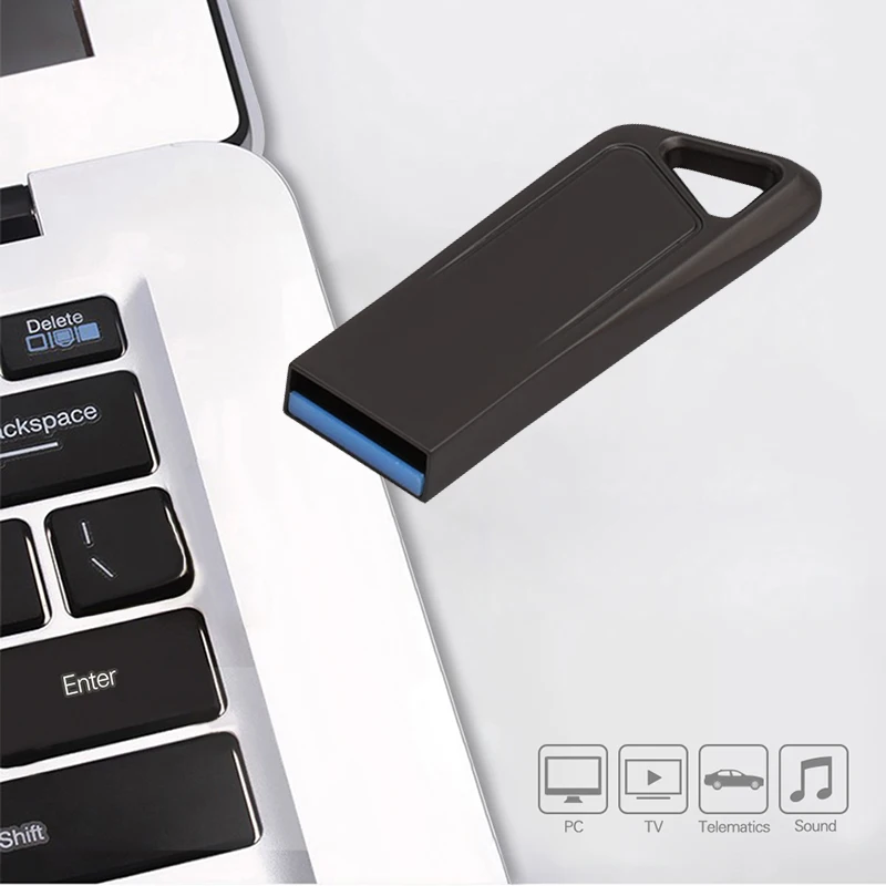 

USB-флеш-накопитель Металлический на 32/64/2,0/128 ГБ