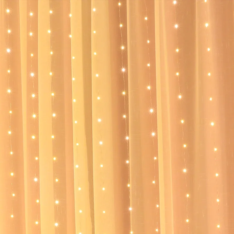 

USB светодиодные занавески OKAL RED EAST 3x1/3x2/3x3 м