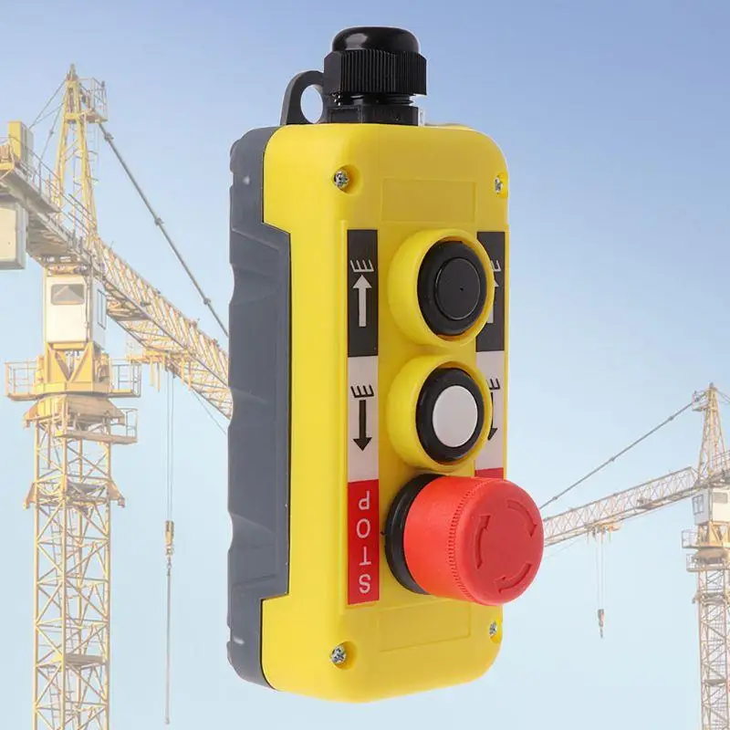 F26C Electric Crane Cloce Кнопка аварийного остановки переключатель вниз по выключающему