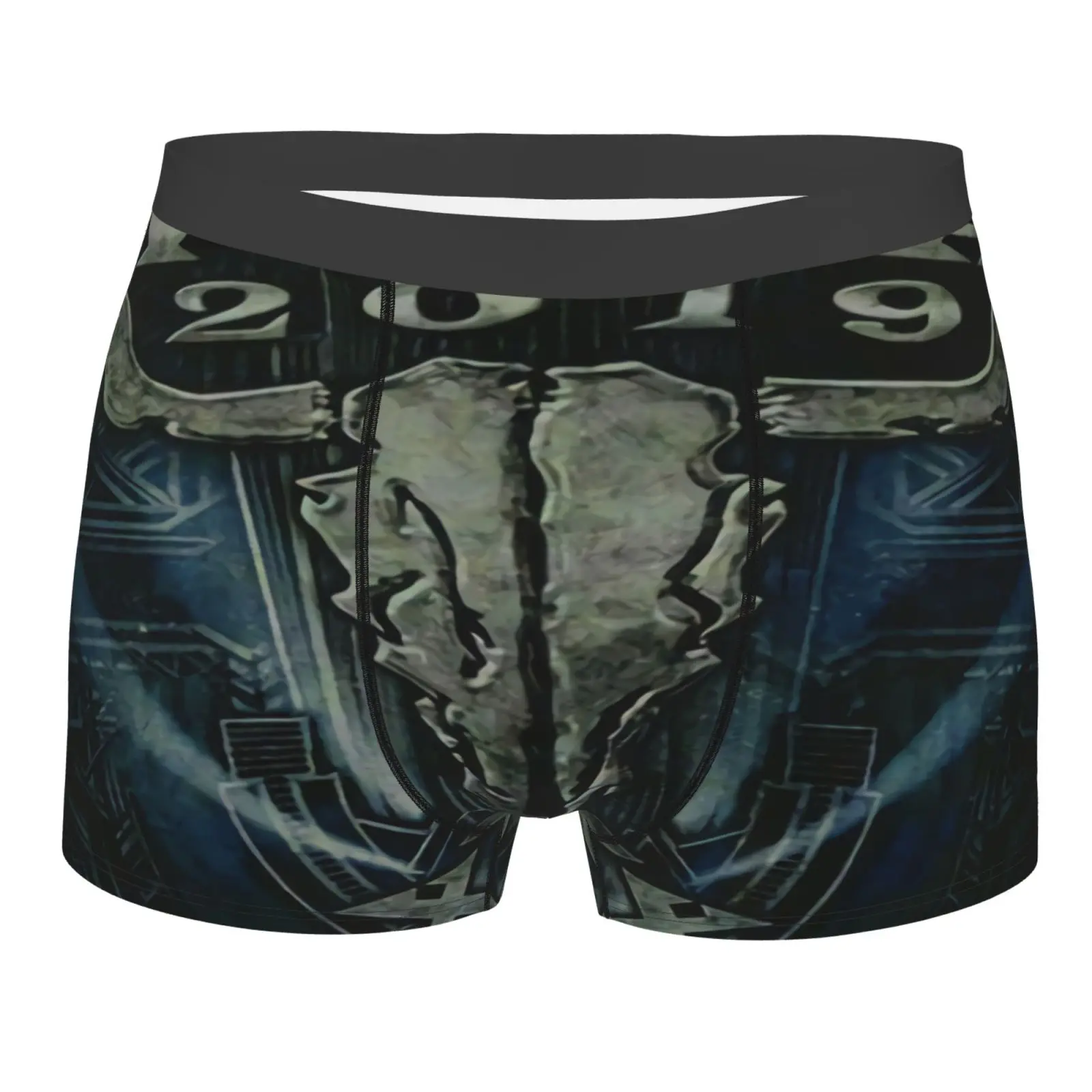 

Трусы-боксеры мужские из полиэстера, с принтом, на открытом воздухе