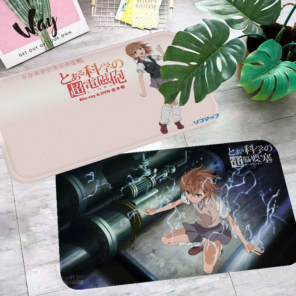 Toaru Kagaku No Railgun Door Mat Nordic Style Home Doormat Bathroom-Toilet Mats Bedroom Bedside