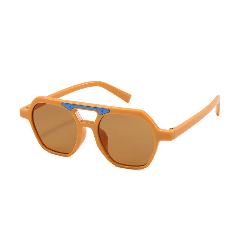 

Модные дизайнерские Детские Мультяшные солнцезащитные очки DOISYER, новейшие квадратные очки для мальчиков и девочек, уличные милые Оттенки для затенения