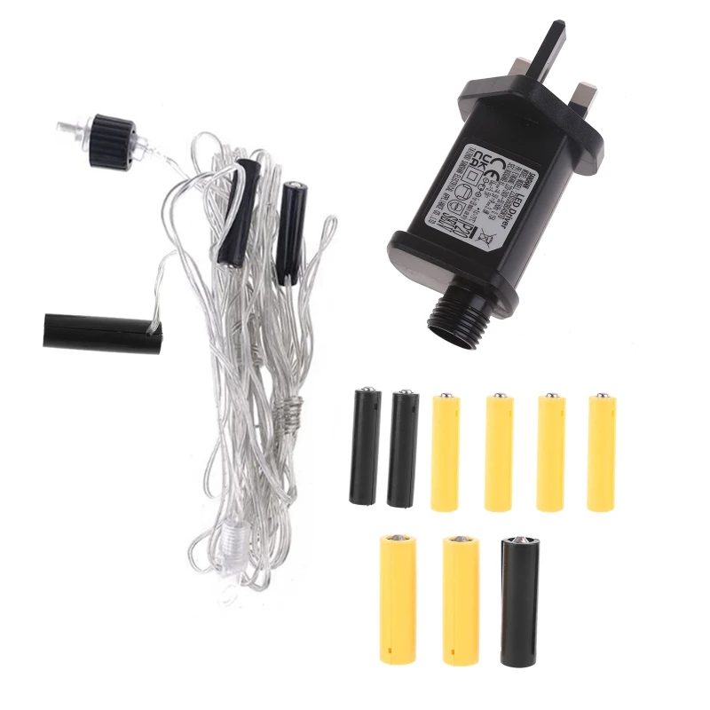 

AA AAA Battery Eliminators Power Supply Adapter Cable 4.5V 3V Battery Repalce for LED Lamps/Camera/Fan/Toy