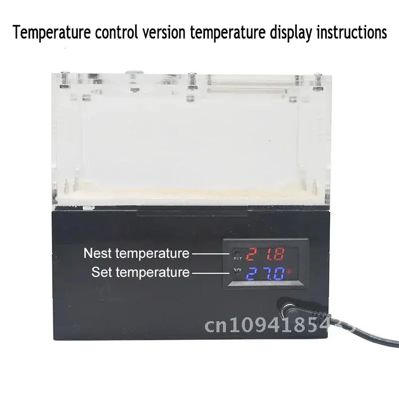 Ферма бетонных муравьев интеллектуальный контроль температуры гнездо