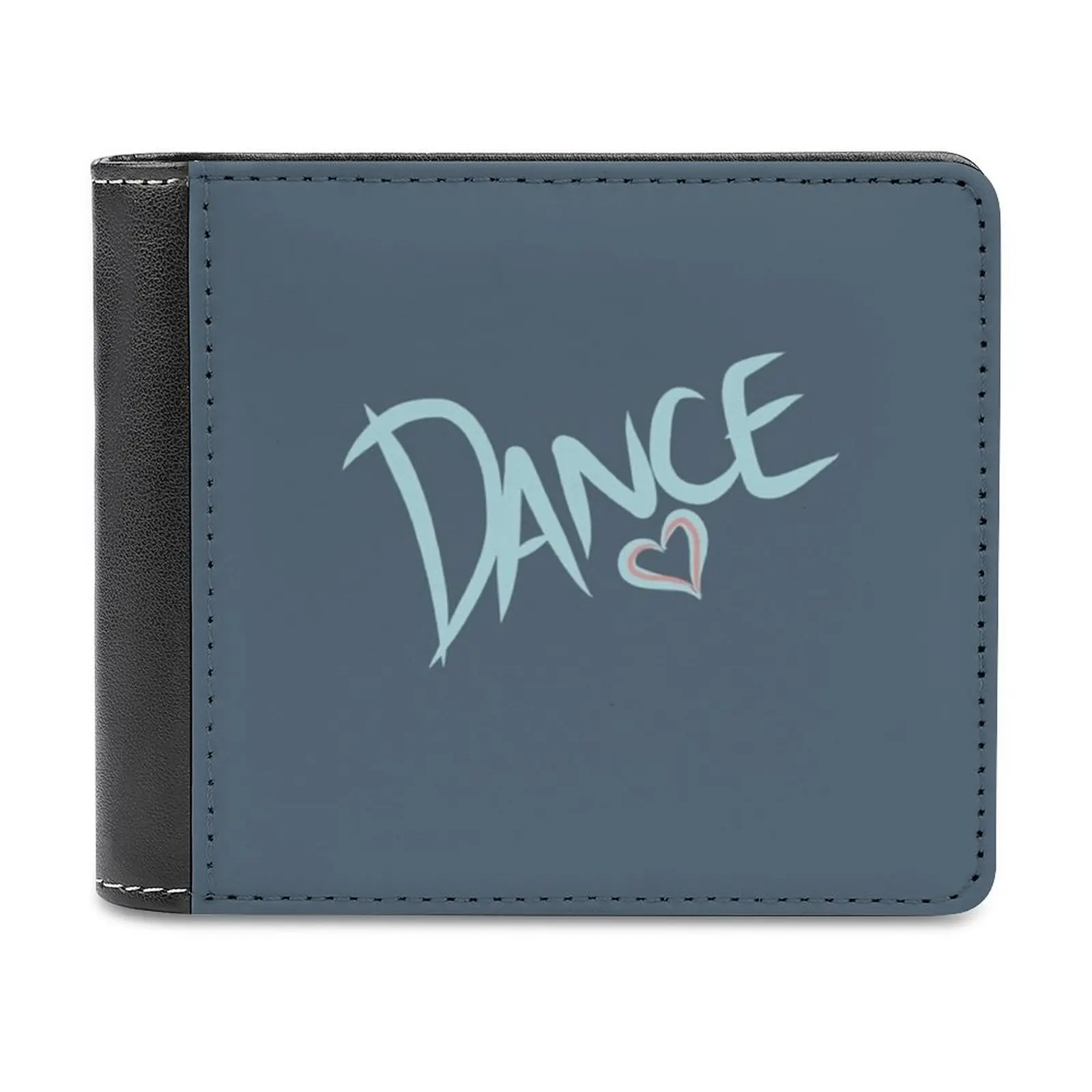 

Кожаный кошелек для танцев, короткий тонкий мужской кошелек, держатель для карт и денег, мужской кошелек для танцев, танцев, любителей танце...