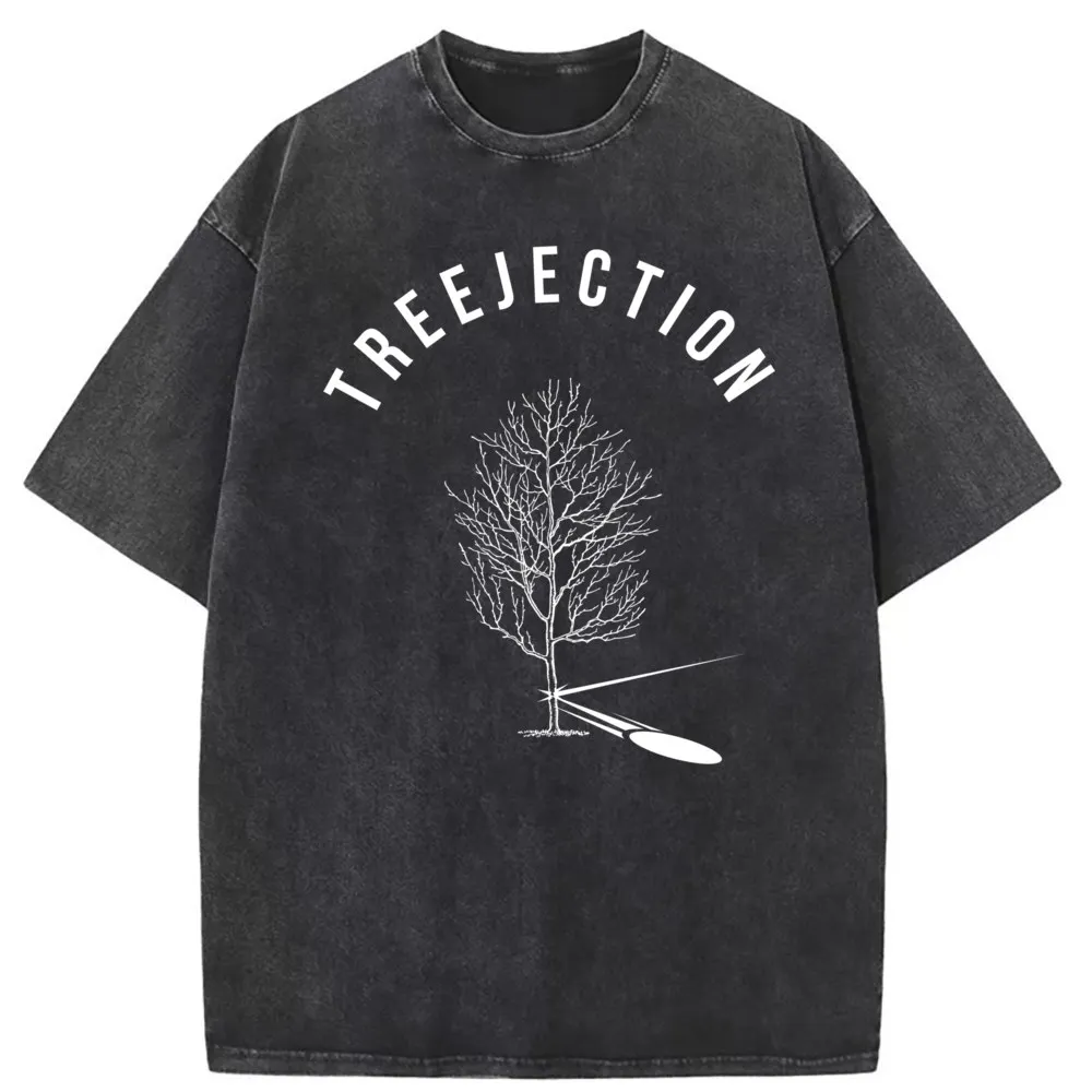 Новинка забавная Спортивная футболка с изображением дерева для игры в гольф