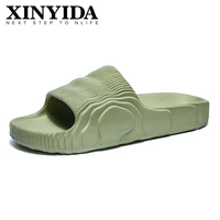 2022 unisex summer bringing wavy yzy slides slip on breathable water beach sandal lightweight summer yzy slippers big size 33 46